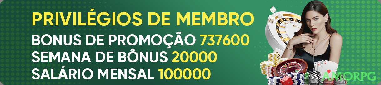 Slots com prêmios amorpg
